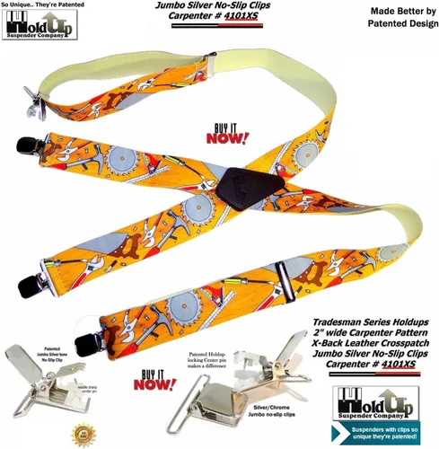 Vista 4 de Tirantes Holdup de 2 pulgadas de ancho de la serie Tradesman para hombre