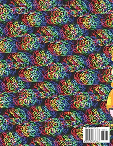 Vista 2 de Dia de los Muertos - Libro de Colorear Para Niños En Español (Spanish Edition)