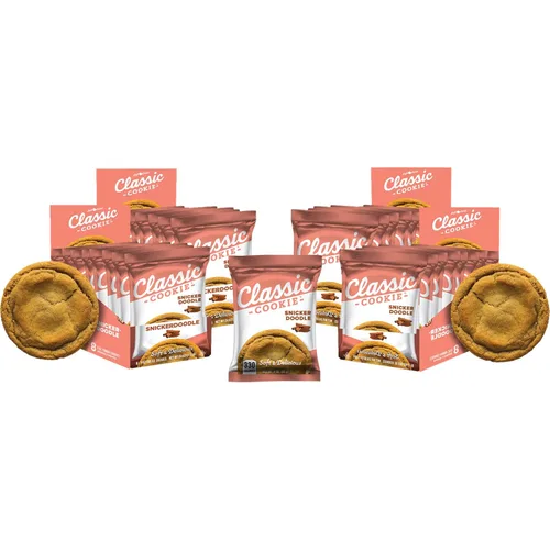 Vista 27 de Galletas de brownie Classic Cookie suavemente horneadas en forma redonda, 2 cajas, 16 galletas envueltas individualmente