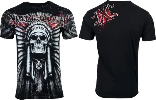 Vista 2 de Xtreme Couture by Affliction - Camiseta de manga corta para hombre Chief Motor Club