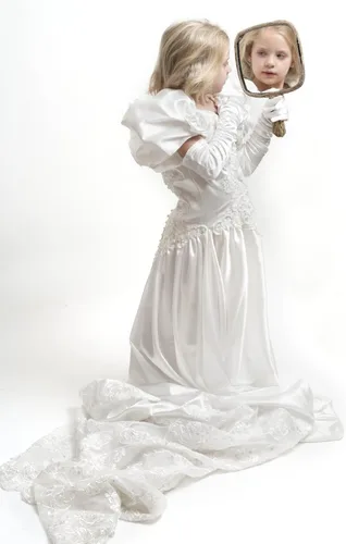 Vista 5 de Foster-Stephens - Elegante caja de almacenamiento para vestidos de novia Bolsa de lavanda incluida Organizador de almacenamiento de armario