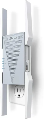 TP-Link RE813XE AXE5400 Extensor de alcance Wi-Fi 6E con puerto Ethernet | Amplificador repetidor inalámbrico de triple banda de 5.4 Gbps | Hasta