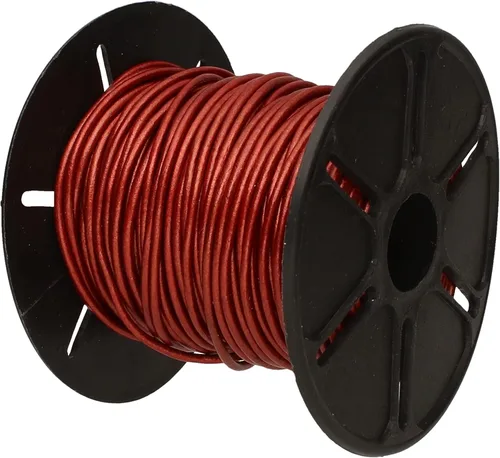 Vista 38 de The Beadsmith Cordón de cuero – Negro – Bobina de 0.039 in – 5 yardas/5.0 ft – Tanga de cuero indio ideal para trenzar, cuentas, collares, cordones