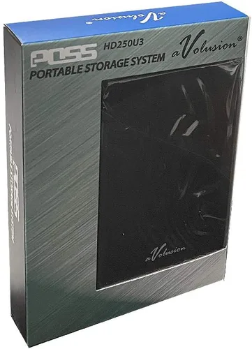 Vista 3 de Avolusion® HD250U3 1TB Ultra Slim SuperSpeed USB 3.0 Disco duro externo portátil (Mac OS formateado) (negro)