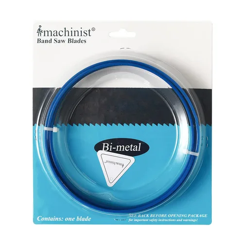 Imachinist Hojas de sierra bimetálicas de cinta S64514 64-1/2 "x 1/2" X 14tpi para cortar metales ferrosos suaves