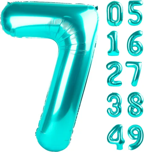Vista 324 de Globos con números con estampado de vaca, globos de 40 pulgadas del número 0-9 (cero-nueve), globo de vaca para suministros de fiesta de cumpleaños