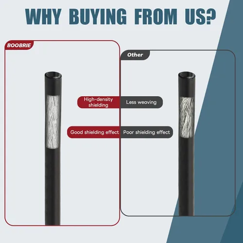 Vista 4 de Boobrie Cable BNC macho a SO239 RG58 6.56 pies UHF hembra a BNC macho cable coaxial PL-259 SO-239 a BNC Jumper Pigtail Cable de extensión