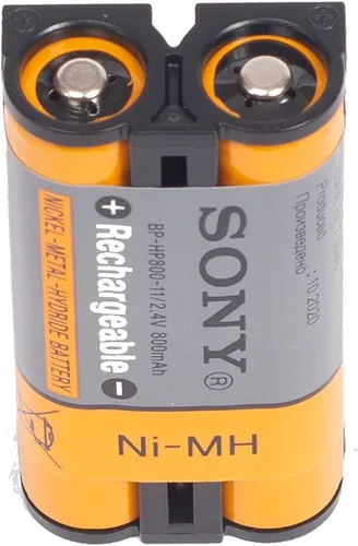 Vista 2 de Batería recargable original Sony BP-HP800-11 para auriculares inalámbricos SONY MDR-RF995RK, MDR-RF995R, WH-RF400, MDR-RF895RK
