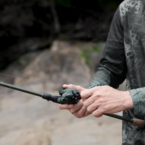 Vista 3 de KastKing Spartacus II Fishing Rods - IM6 Graphite Blanks Casting & Spinning Rods, 2-Piece Rods with Extra Tip Section, PTS Power Transition System