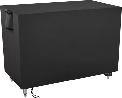 Vista 8 de Cubierta de mesa de preparación al aire libre de 24 pulgadas, impermeable, de acero inoxidable, cubierta de mesa de barbacoa de metal, protección