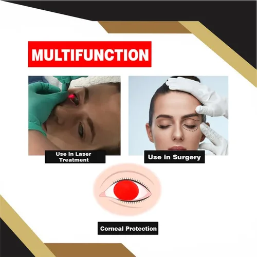 Vista 7 de Kodachi Protector de ojos corneales – Silicio pequeño, mediano, grande, juego de 3 pares con succión, 8 piezas