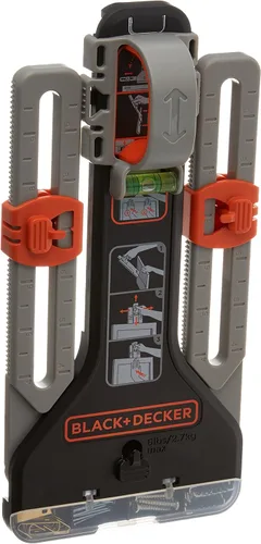 Vista 4 de BLACK+DECKER Taladro eléctrico, 1/2 pulgada, 7.0 amperios con kit para colgar cuadros MarkIT (DR560 y BDMKIT101C)