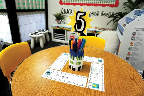 Vista 3 de Creative Teaching Press Tablero de anuncios 3D POP! Picket Fence (10173)