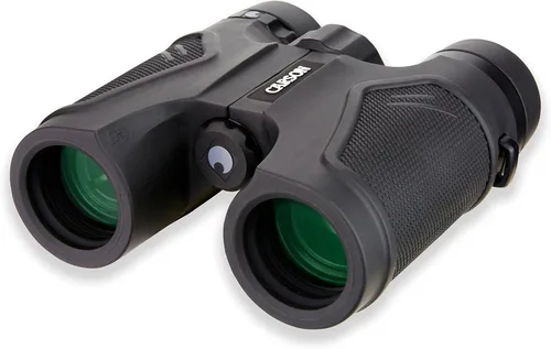 Vista 5 de Binoculares 3D de alta definición y a prueba de agua con vidrio de dispersión extra baja, de la marca Carson, negro