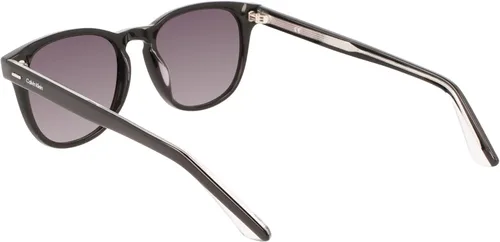 Vista 4 de Calvin Klein CK22515S - Lentes de sol redondos, color negro, talla única, Negro
