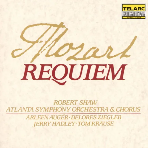 Mozart: Requiem / Auger, Ziegler, Hadley, Krause, Shaw