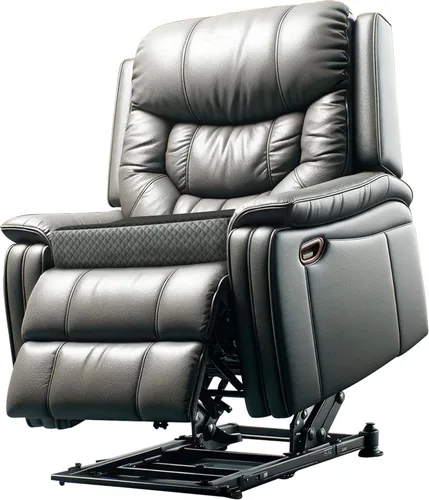 Vista 8 de Kolbs - Cojín reclinable extragrande Elegante funda de terciopelo de 2 tonos (solo asiento)