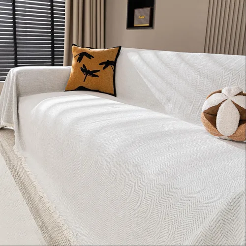 Vista 13 de Nobildonna Funda de felpilla lavable para sofá de 2 plazas, funda protectora de muebles para sala de estar, beige, 71 x 102 pulgadas