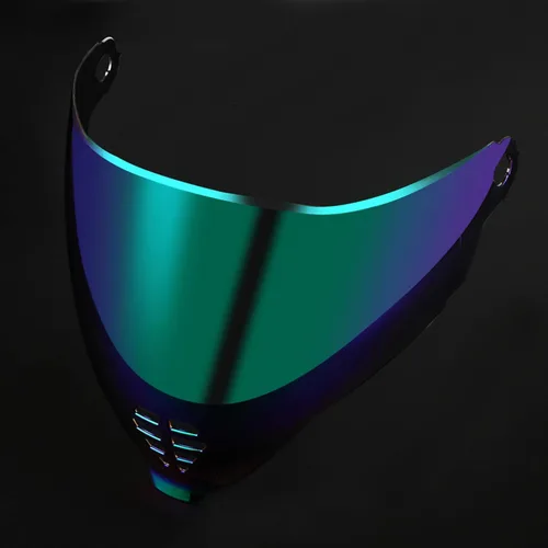 Vista 11 de ICON Airflite Casco de motocicleta con protección UV, lente de visor para motocicleta, protector solar, accesorios para cascos (Airflite Bronce Oro)