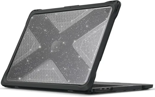 Vista 12 de Fintie Funda rígida resistente para MacBook Air de 13.6 pulgadas A3449 A3240 A3113 A2681 (versión 2022 2023 2024 2025 2026) – Funda rígida Azul