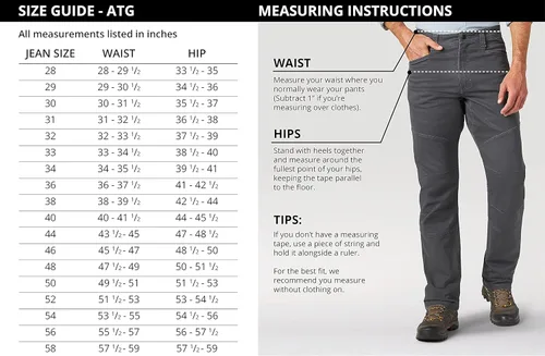 Vista 6 de ATG by Wrangler Men's Reinforced Utility Pant