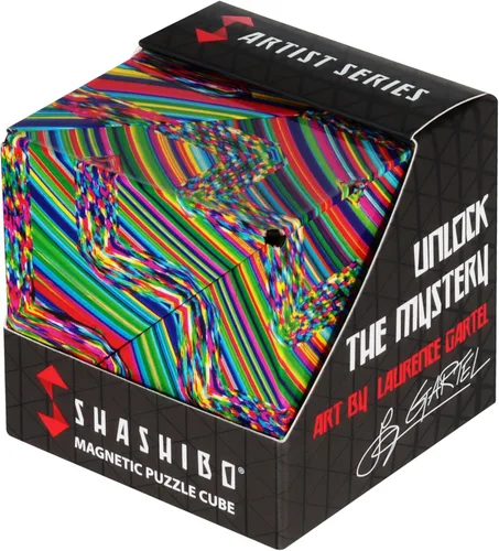 Vista 14 de Shashibo Caja que cambia de forma, galardonado juguete STEM con imanes ultra fuertes, el cubo de rompecabezas se transforma en más de 100 formas