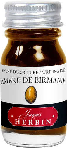 Vista 31 de Tinta para pluma estilográfica Herbin - Botella de 10 ml - Perle Noire