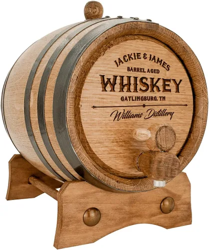 Barril de añejamiento personalizado de roble blanco americano