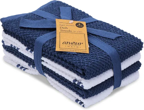 Vista 25 de AMOUR INFINI Juego de 8 paños de cocina para lavar platos, altamente absorbentes, súper suaves, trapos reutilizables de secado rápido para limpiar