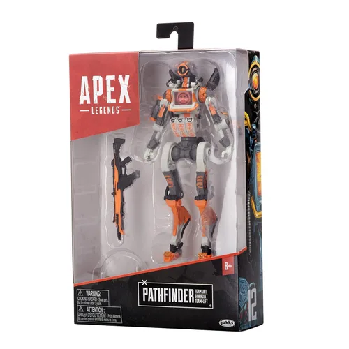 Vista 7 de Electronic Arts Apex Legends - Figura de acción Pathfinder coleccionable de 6 pulgadas, Rare: Team Lift Skin