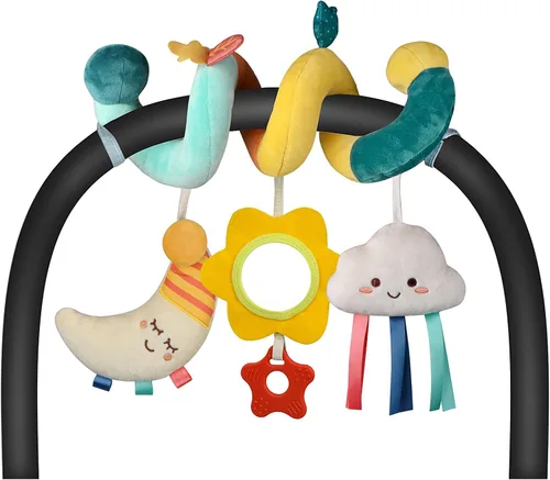 Juguetes de asiento de automóvil, juguetes para bebés de 0 a 6 meses, juguetes para recién nacidos, juguetes para cochecito de bebé de 0 a 3 meses,