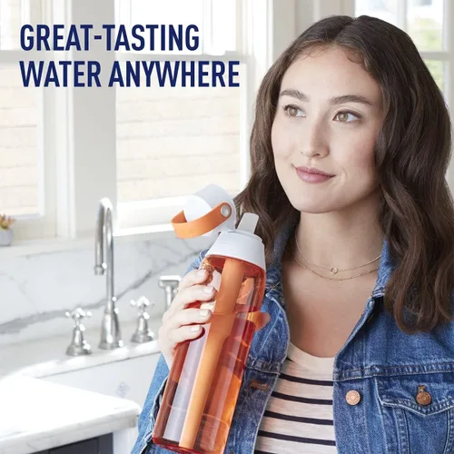 Vista 6 de Brita - Botella de agua con filtro sin BPA, 26 oz