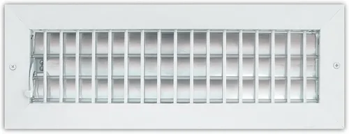 Vista 34 de Cubiertas de ventilación de aire de aluminio de 6 x 4 pulgadas (apertura de conductos) para rejilla de aire acondicionado de pared, cubierta