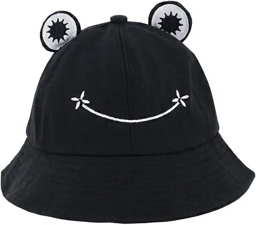 Vista 29 de Haoohu Gorra de algodón para adultos, diseño de rana, sombrero de sol para fiesta de disfraces