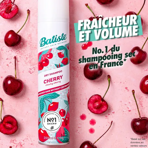Vista 3 de Batiste Champú de cereza seca 6.73 onzas (6.8 fl oz) (paquete de 3)