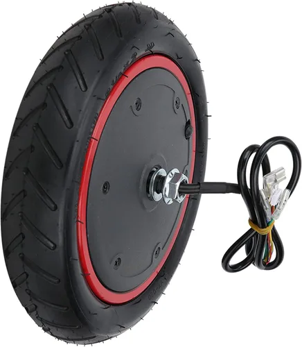 RiToEasysports Motor eléctrico de cubo de scooter de 350 W 36 V con neumático inflable compatible con scooter eléctrico M365 PRO/M365 PRO2