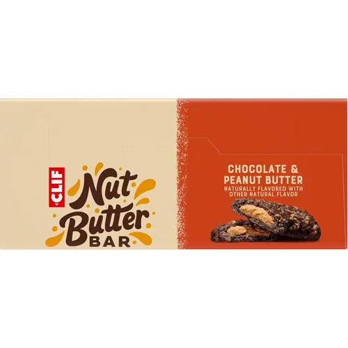 Vista 16 de CLIF Barra de mantequilla de nuez – Mantequilla de maní de chocolate – Barras energéticas rellenas – Sin OMG – USDA Orgánico – A base de plantas