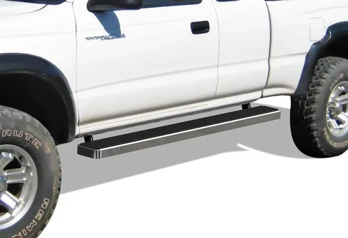 Vista 7 de APS - Estribos (Barras laterales Pasos laterales Barras de paso) Compatibles con Toyota Tacoma 1995-2004, Xtra Cab extendida