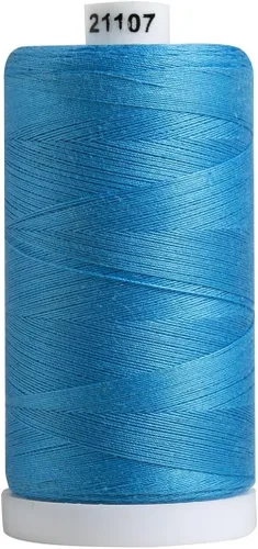 Vista 25 de Connecting Threads Hilo de coser 100% algodón, carrete de 1200 yardas (azul almirante)