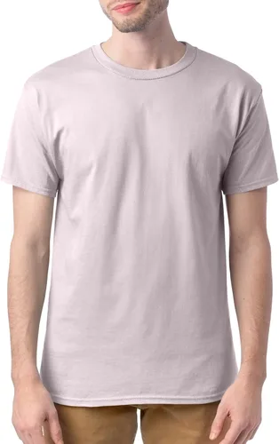 Vista 6 de Hanes ComfortSoft - Camiseta de manga corta para hombre (paquete de 4)