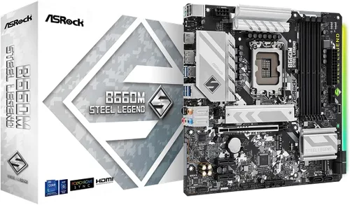 ASRock B660M Steel Legend 1700 Socket 4 DDR4