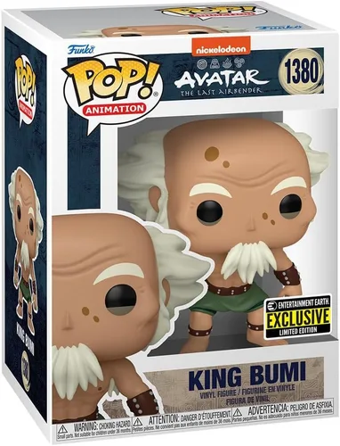 Vista 3 de POP! Animation: Avatar The Last Airbender- King Bumi Exclusive (Bundled with Compatible Box Protector Case)