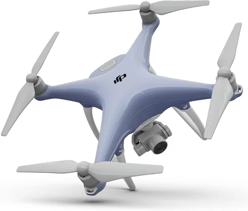 Vista 2 de Compatible con Drone DJI Spark - Adhesivo protector de vinilo resistente a los arañazos - Color pastel azul ceniza