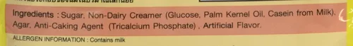 Vista 4 de Paquete de 4 sobres Agar Dressert Mix sabor almendra 4.550z