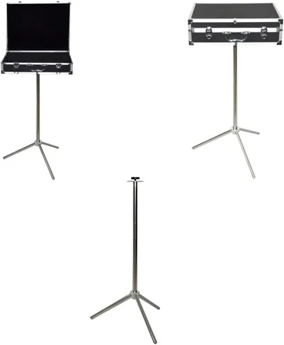 Vista 3 de Enjoyer Magician Table Magic Trunk Boutique Mesas Estuche de transporte Estuche mágico Escenario Magic Gimmick Mago Accesorios