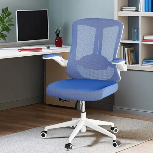 Vista 19 de Ergonomic Office Chair - 350LB Comfy Desk Chairs with Adjustable Lumbar Back and Support, Mesh Computer Chairs with Wheels and Arms for Home Office