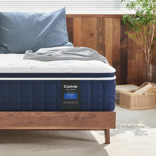Vista 12 de Coolvie Hybrid Mattress with Gel Memory Foam