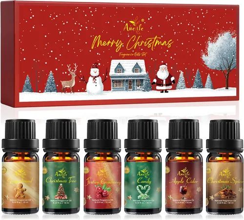 Vista 8 de Juego de aceites esenciales para hotel, 6 aromas premium para difusor, aromaterapia, hogar, spa, fabricación de velas, juego de aceites aromáticos