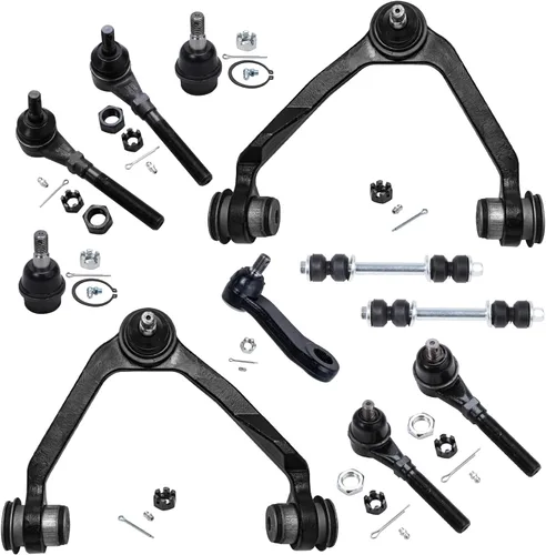 Vista 70 de Detroit Axle - Kit de brazos de control de extremo delantero RWD para cargador Chrysler 300 Dodge Challenger 11-19, brazos de control