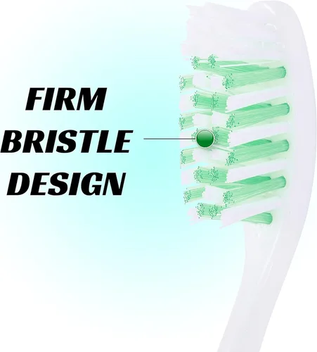 Vista 3 de Cepillo de dientes extra firme, juego de cepillos de dientes de cerdas duras para adultos o fumadores, kit de viaje, cepillo de dentadura